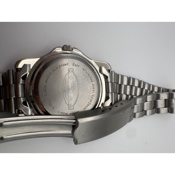 Sonoma Goods For Life Women’s / Men's Field Watch |New Battery|Date Window 28mm - Picture 4 of 5